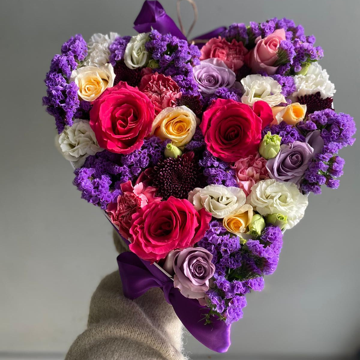 Pink Blush Flower Box