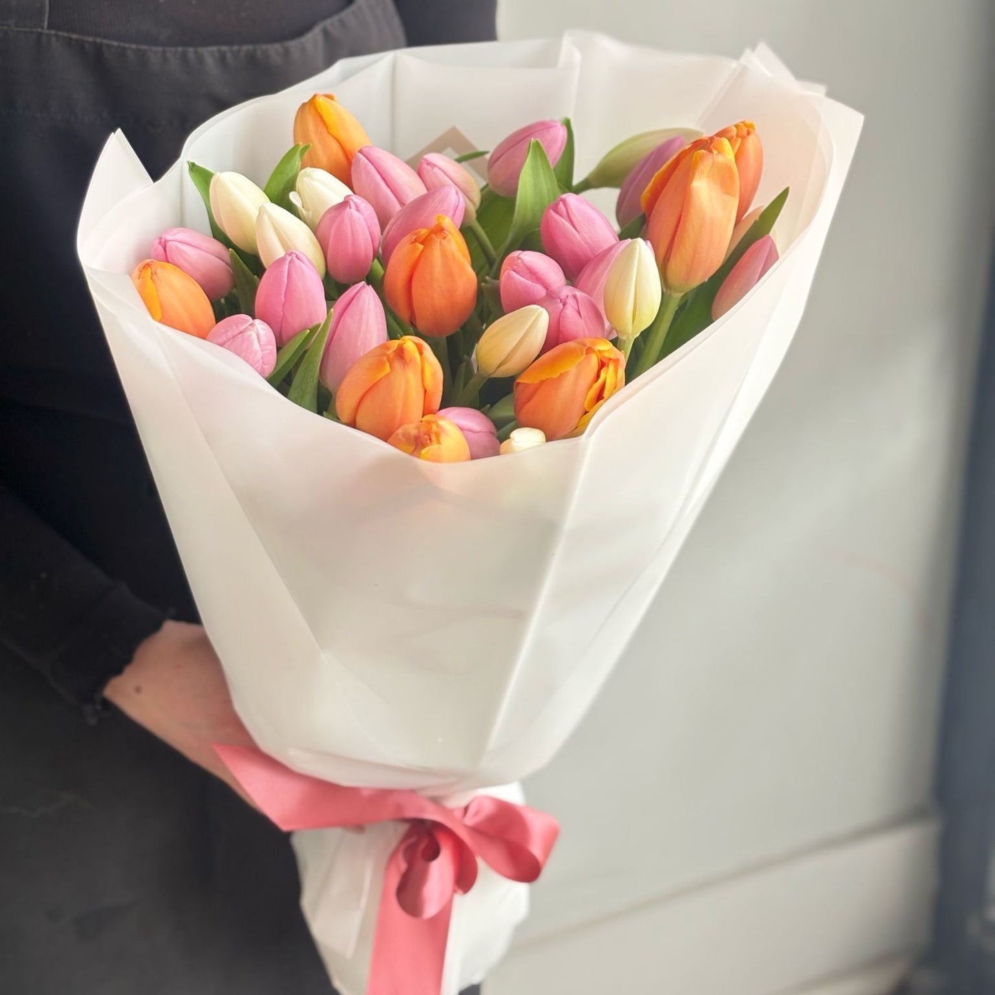 Minimalist Tulips Bouquet