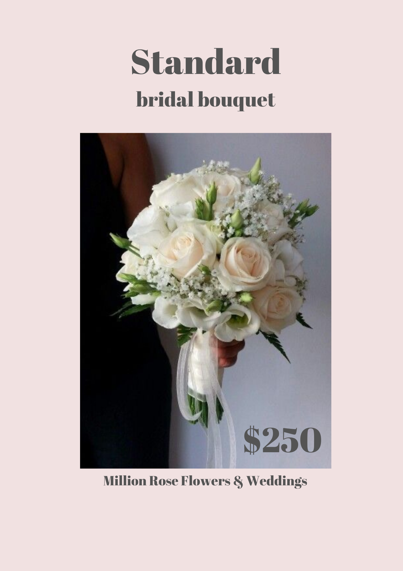 Minimalistic Bridal Bouquet