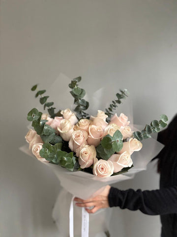 Minimalist Pink Blush Bouquet