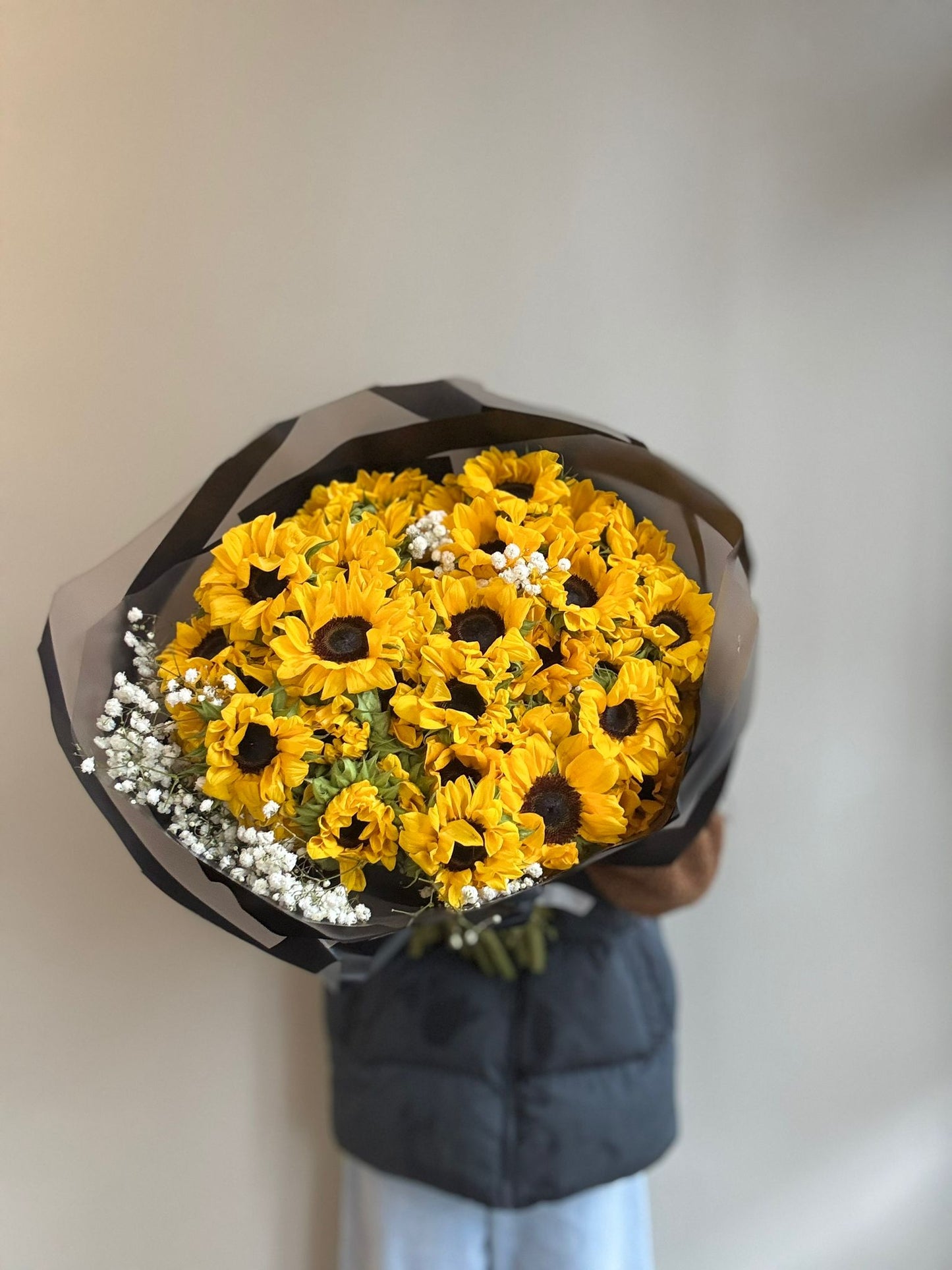 50 Sunflowers Luxury Bouquet