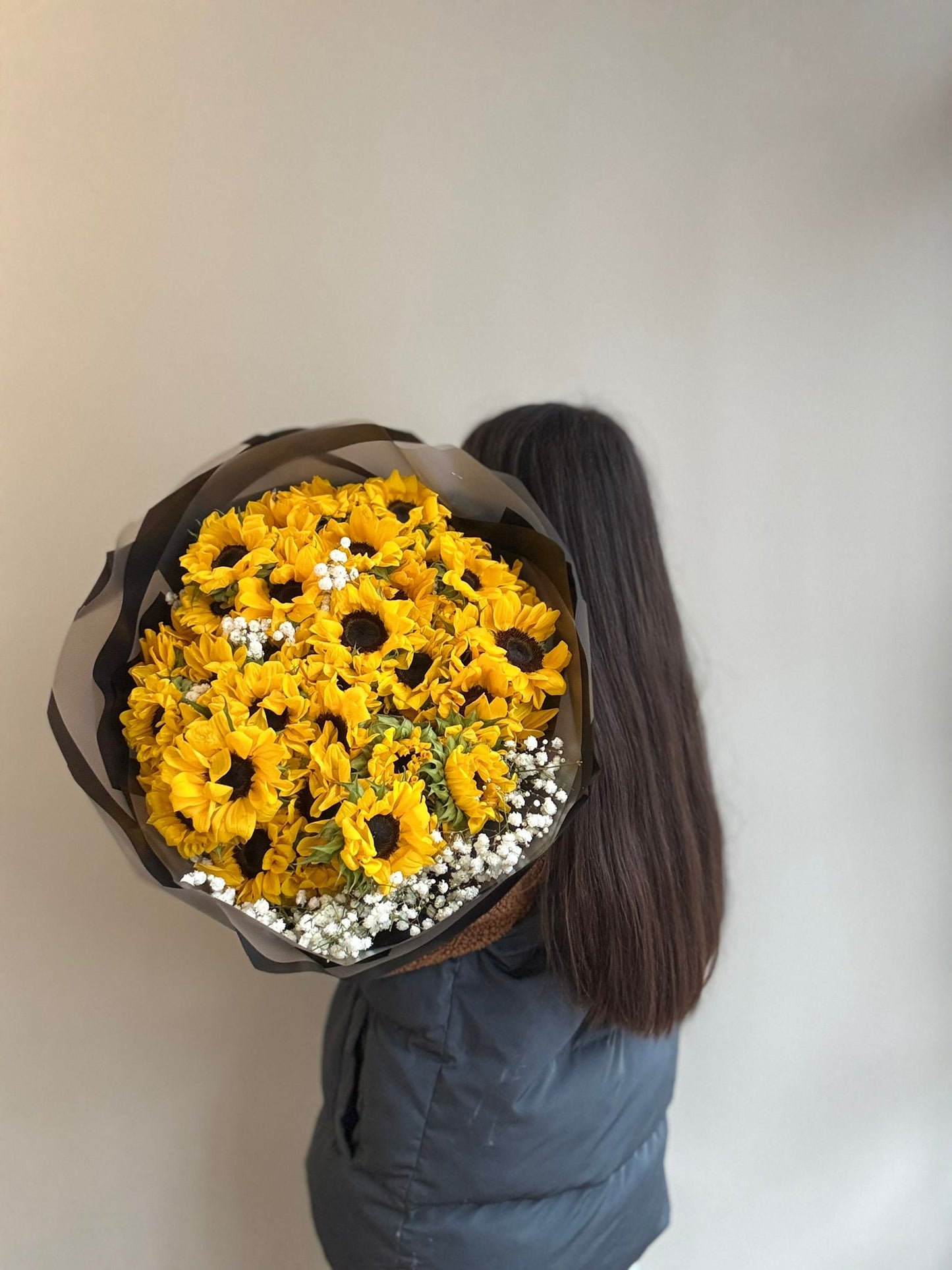 50 Sunflowers Luxury Bouquet