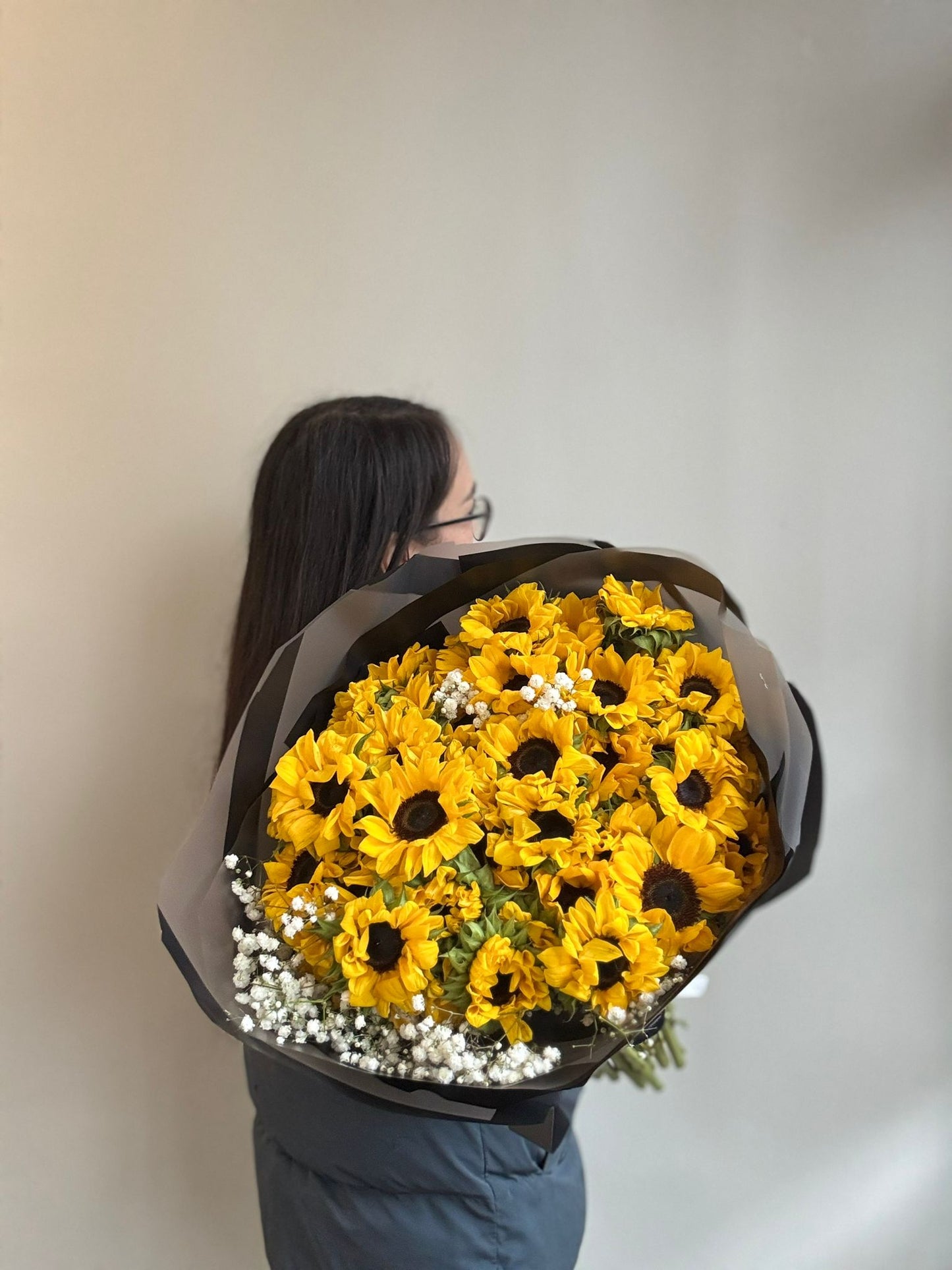 50 Sunflowers Luxury Bouquet