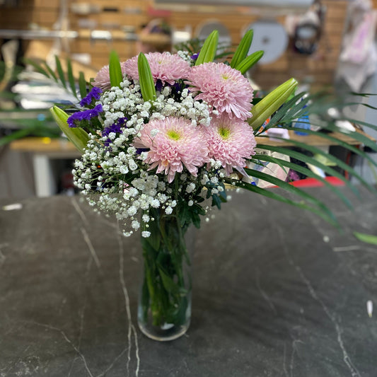 Daisy and Lilies Arrangement