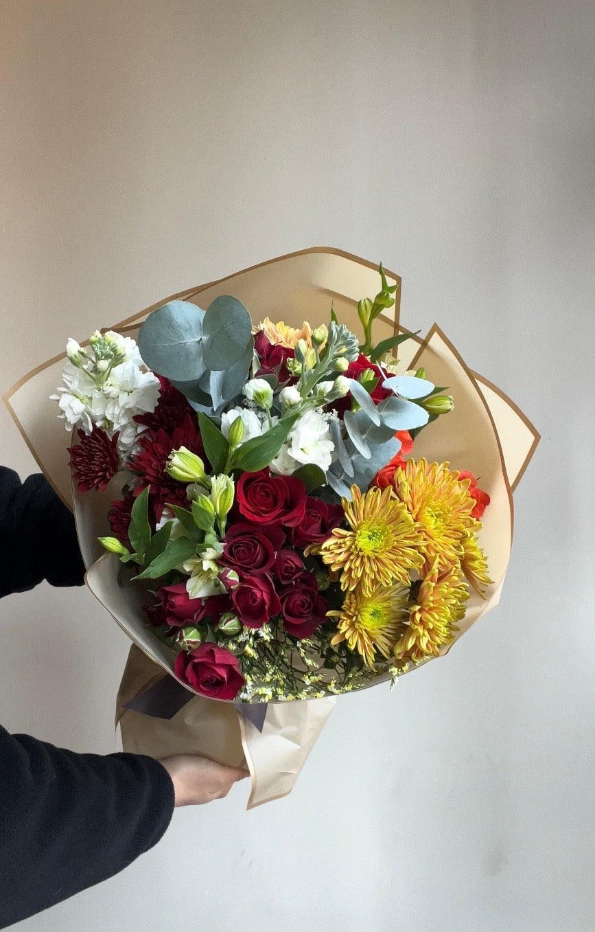 Sunset Romance Mixed Bouquet