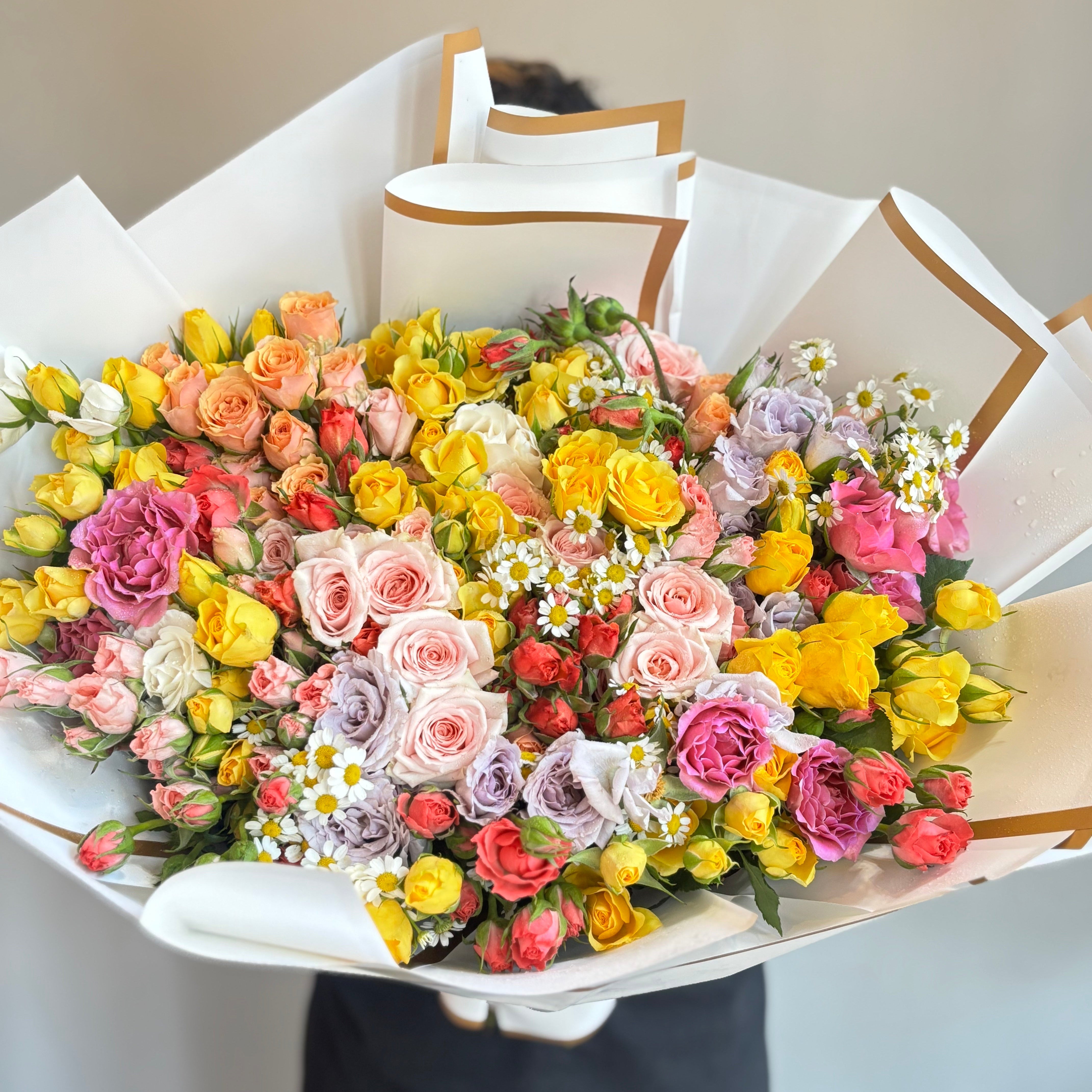 Spray Roses Mixed Bouquet