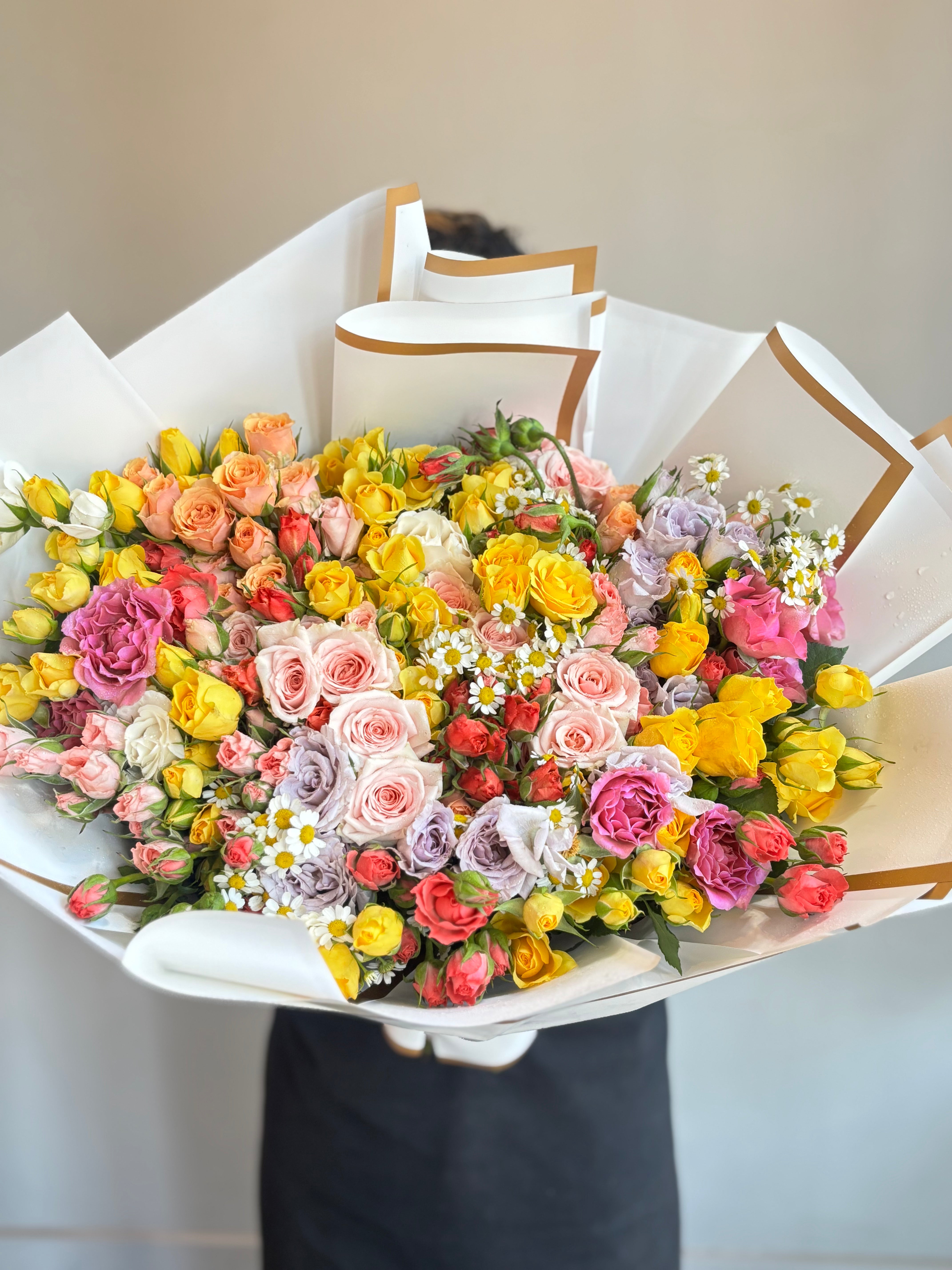 Spray Roses Mixed Bouquet