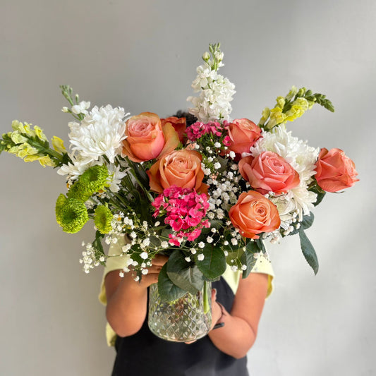 Peachy Mix Bouquet