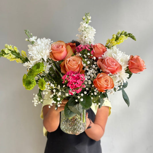 Peachy Mix Bouquet