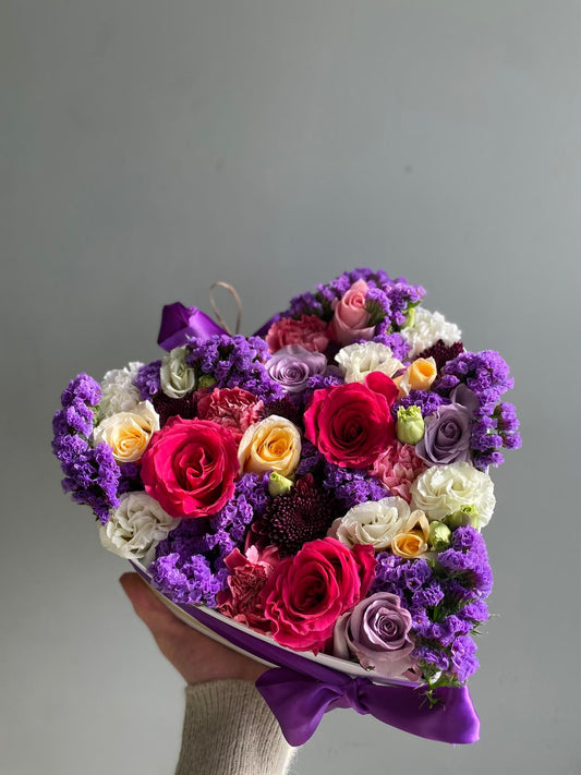 Pink Blush Flower Box