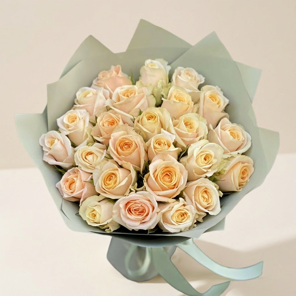 Cream de la Cream Roses – Million Rose Flowers