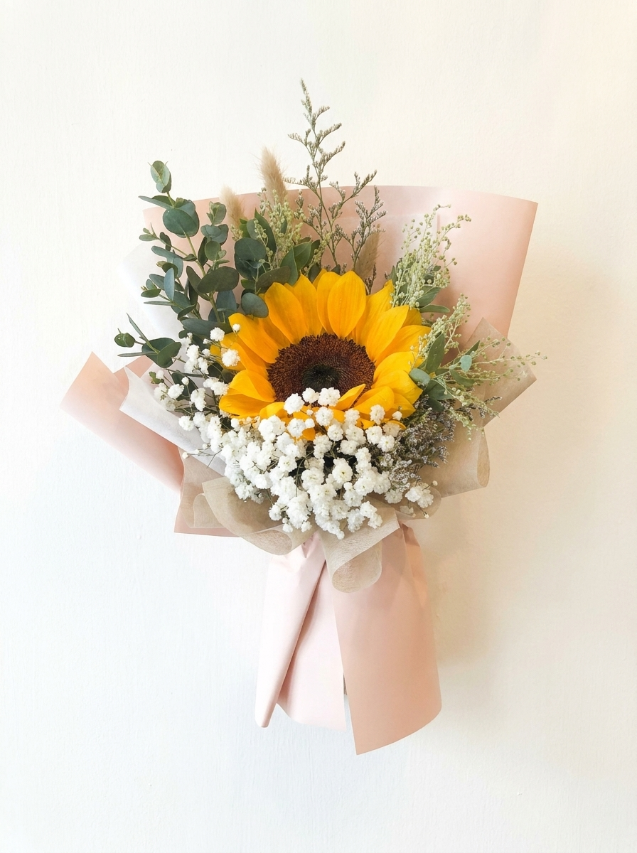 Single Sunflower Arrangement