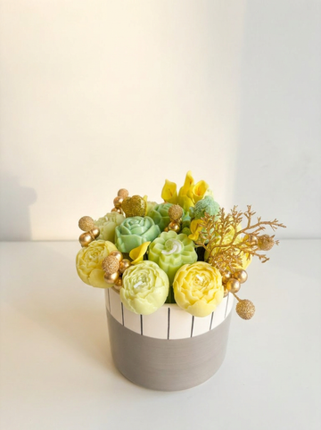 Sunshine Blossom Handmade Candle