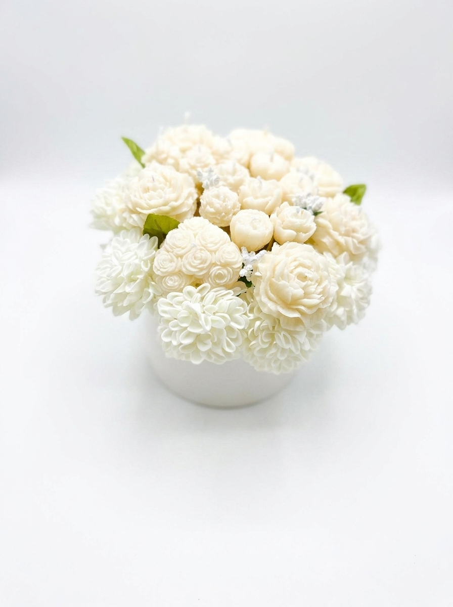 Whispering Petals Handmade Candle