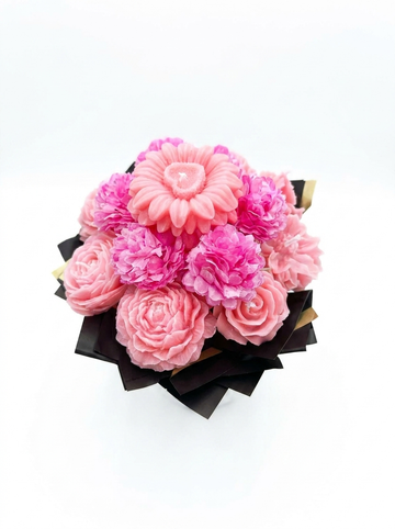 Pink Serenity Handmade Candle