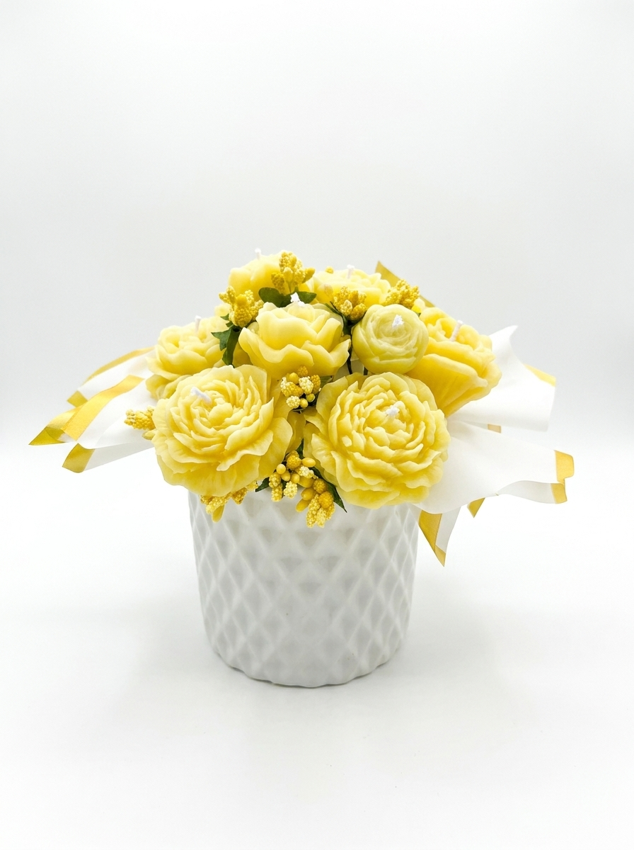 Lemon Blossom Handmade Candle