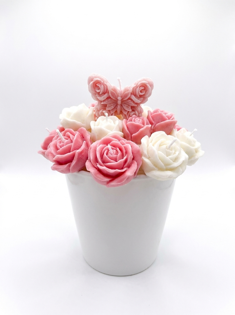 Heart & Bloom Handmade Candle