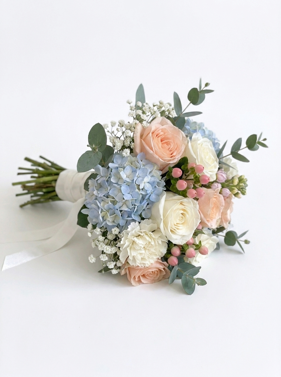 Cotton Candy Bloom Bridal Bouquet