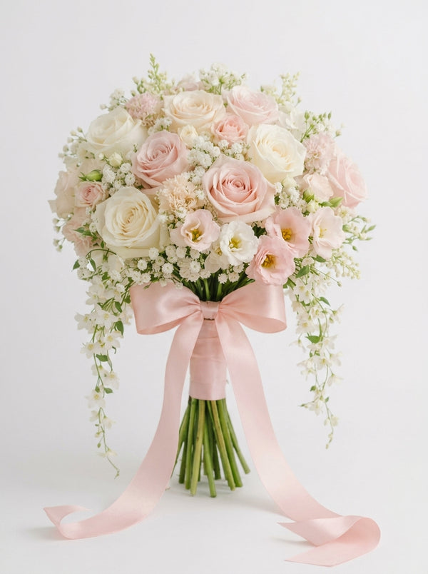 Macaron Blush Bridal Bouquet
