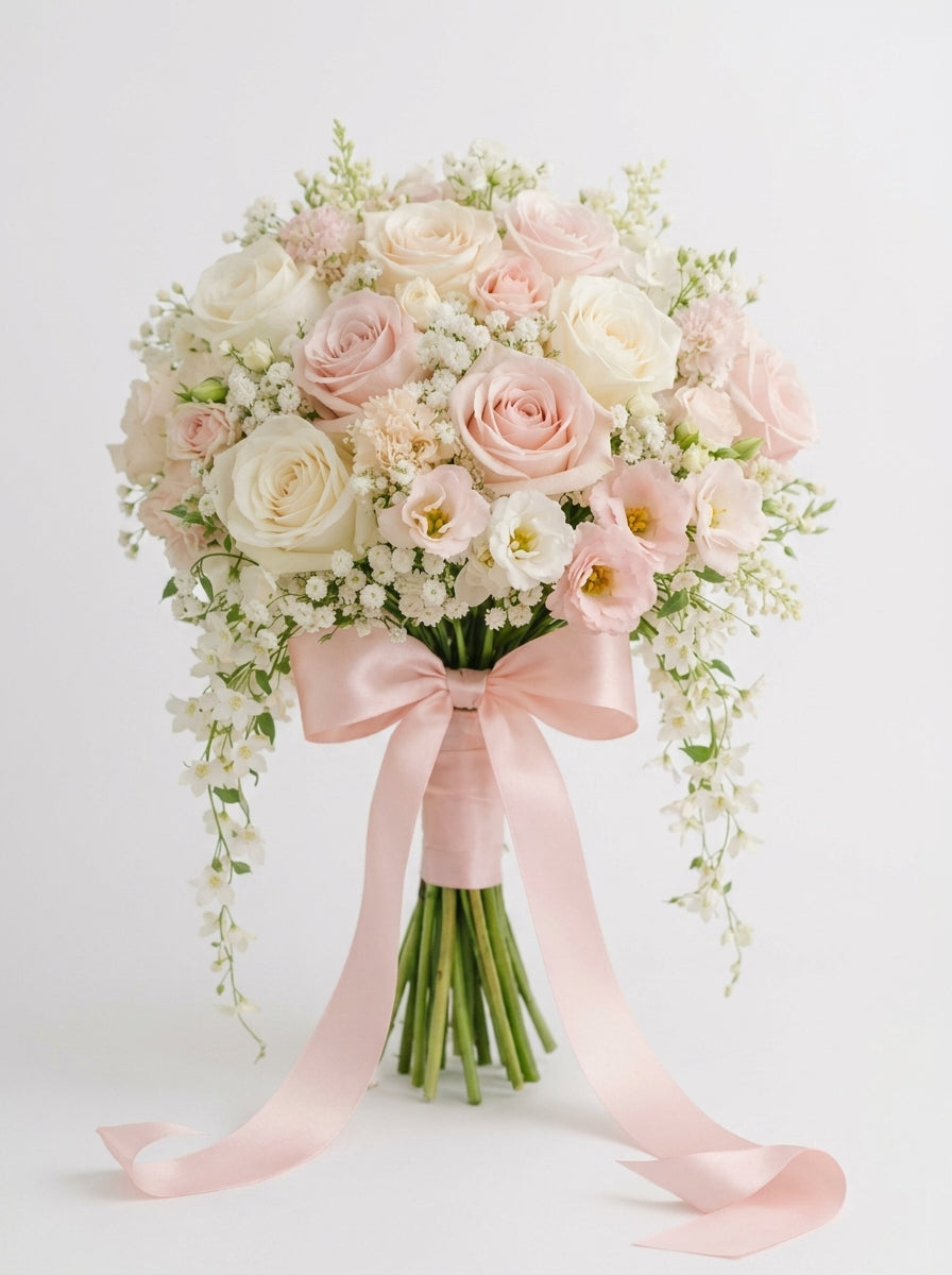 Macaron Blush Bridal Bouquet