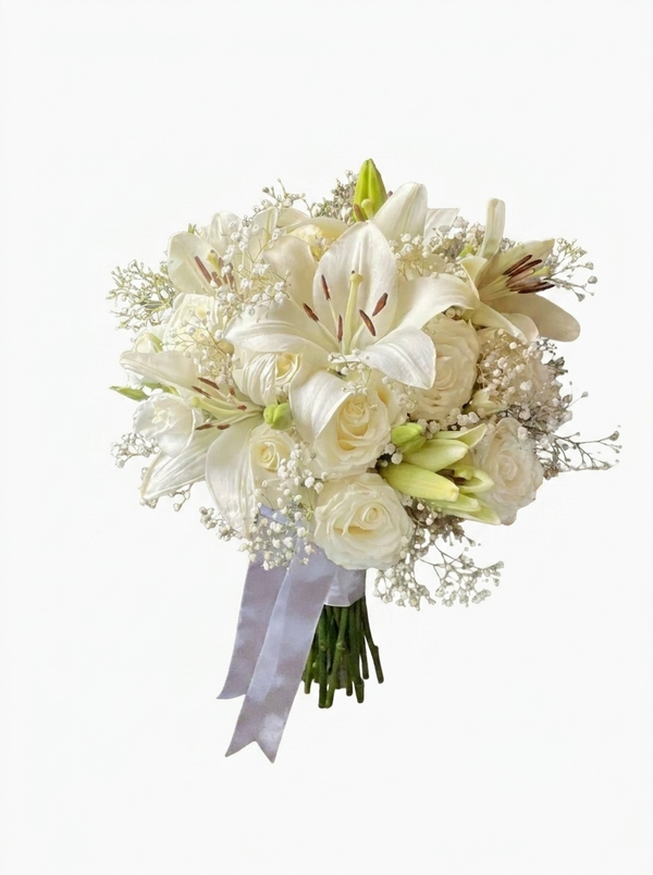 Serenade in White Bridal Bouquet