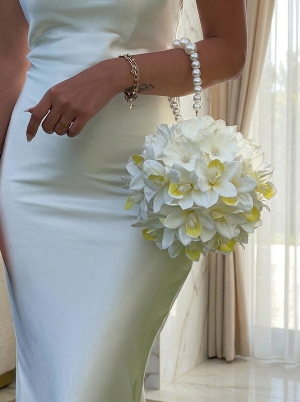 Orchid Royale Bridal Bag