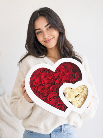 Double love Heart Box