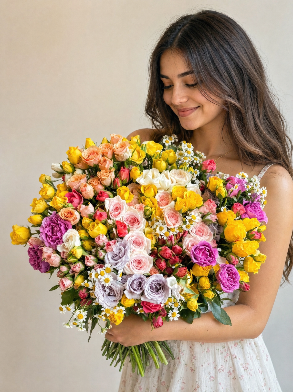Spray Rosess in Vase