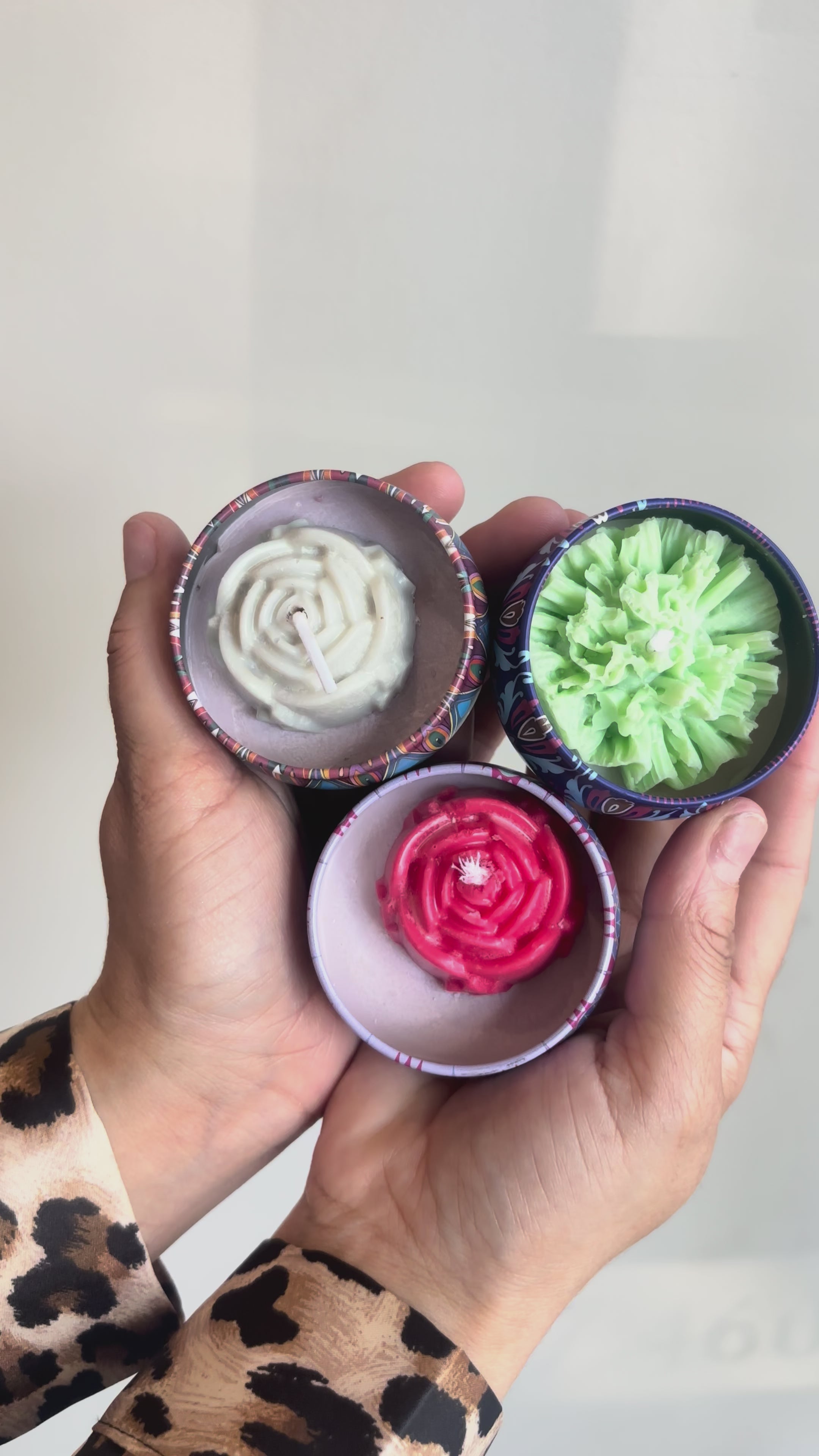 Mini Flower Candle