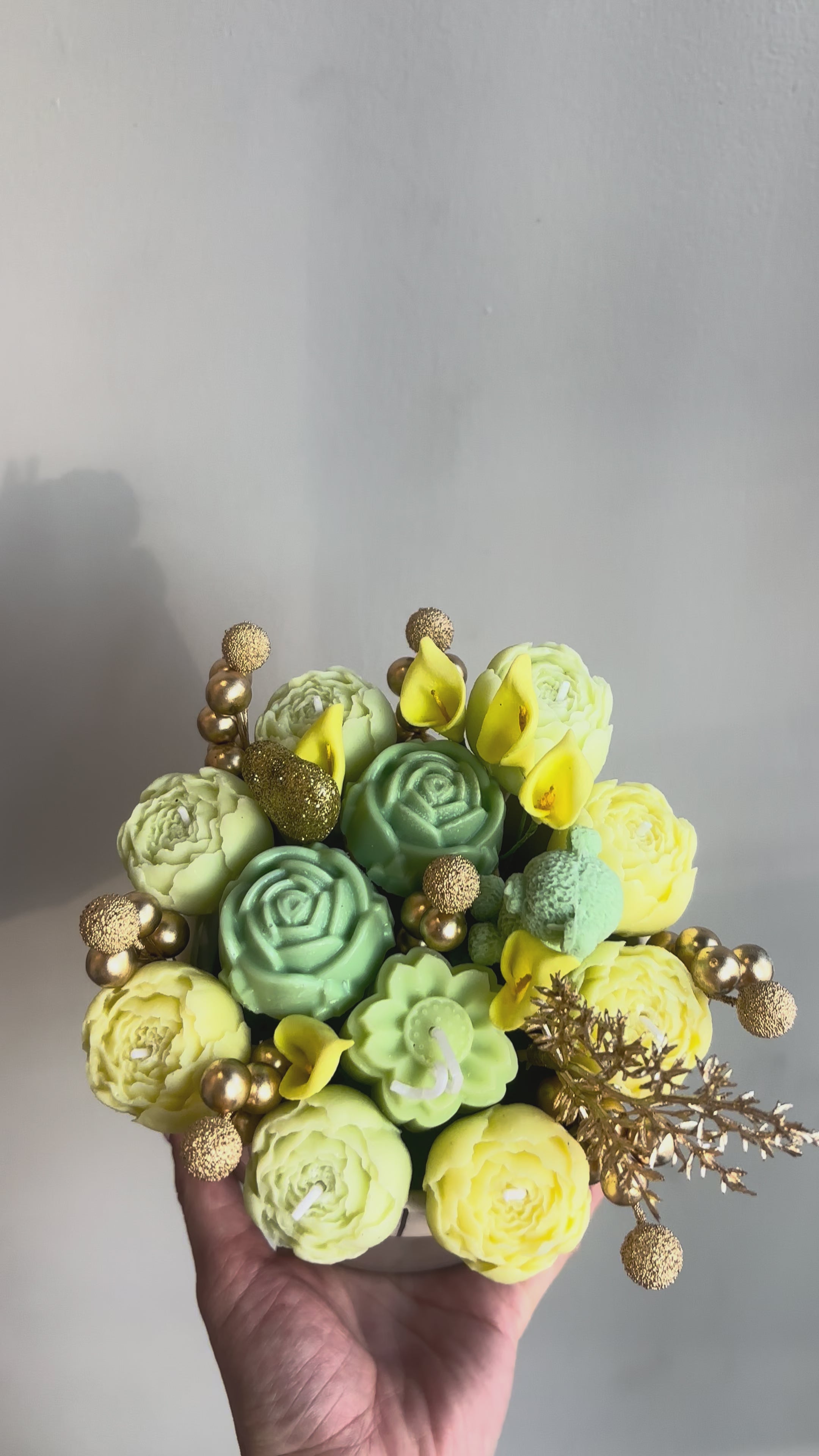 Sunshine Blossom Handmade Candle