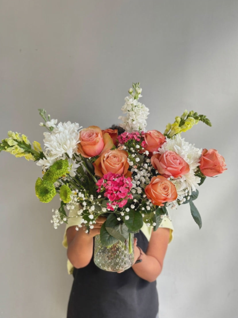 Peachy Mix Bouquet